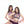 Load image into Gallery viewer, Plum and light purple floral Perseverance Set- Adult Small