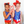 Load image into Gallery viewer, Denim Candy Cane, Faith Leotard