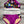 Load image into Gallery viewer, Purple watercolor silhouette set -Child Intermediate Perseverance Set