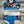Load image into Gallery viewer, Blue watercolor silhouettes -Child Small Perseverance Set