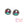 Load image into Gallery viewer, Crystal AB 15mm- Pierced Earrings