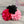 Load image into Gallery viewer, Black and Pinks- Hair Flower Trio