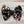 Load image into Gallery viewer, Black/Silver 5 inch Sequin Hair Bow