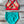 Load image into Gallery viewer, Bow Set- Teal and Red