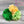 Load image into Gallery viewer, Ivory and shades of green- Hair Flower Trio