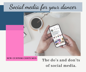 Running a social media account for your dancer- why, how, and our best safety tips!