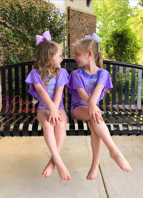 Purple Ombre Dancing Unicorn- Child Intermediate Autumn Leo