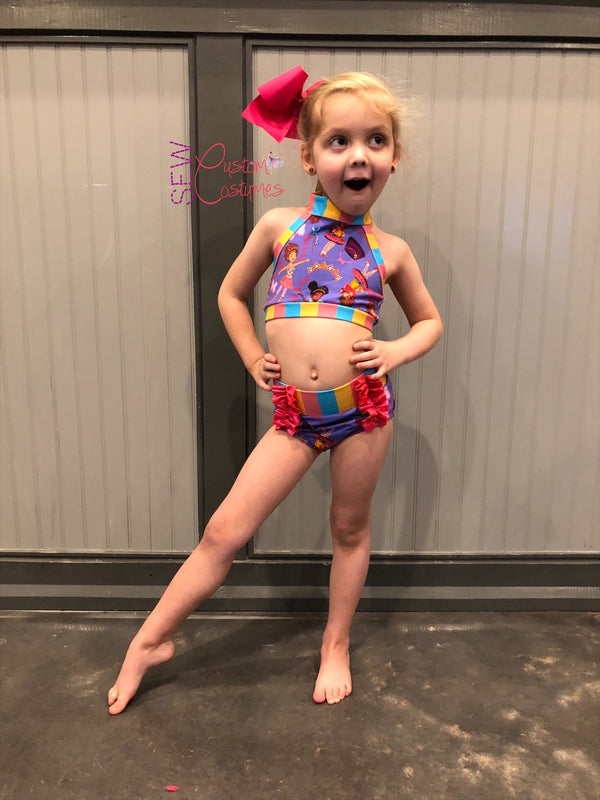 Ooh La La- 2 piece dance set