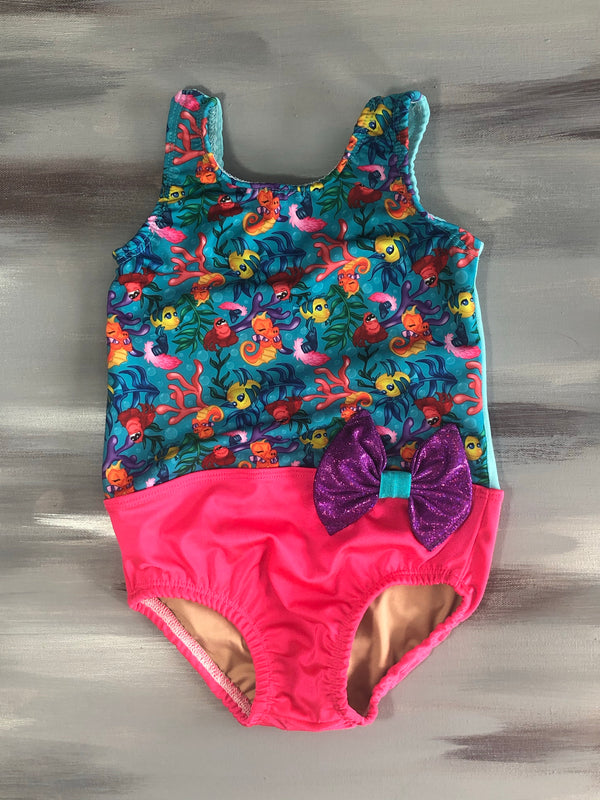 Coral reef, fishy friends- Faith Leotard