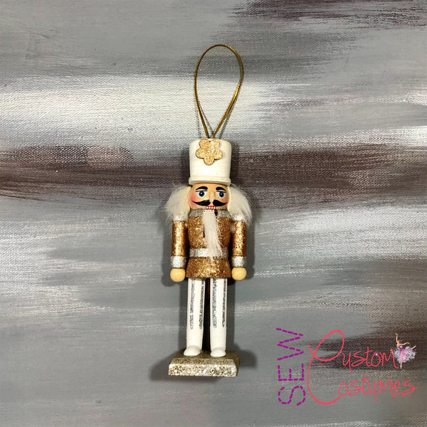 Glitter Nutcracker Ornaments