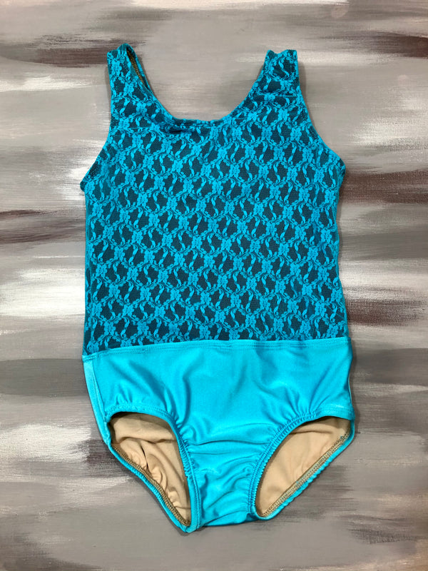 Blue Lace- CL Faith Leotard