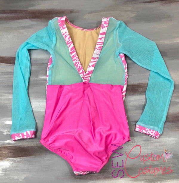 Chocolate lover- CI Long sleeve leotard