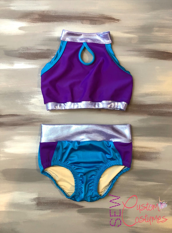 Purple and Turquoise -Child Large Perseverance Set