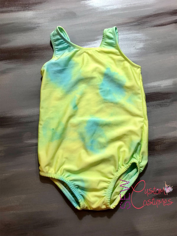 Tie Dye- Sleeveless Autumn Leotard CS