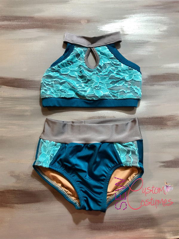 Mallard and grey with aqua lace- CI Perseverance Set