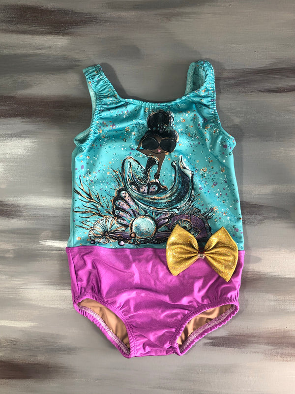 Mermaid Glitz- Faith Leotard