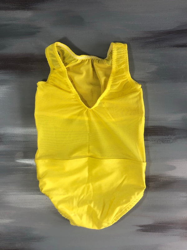 Yellow believe leotard